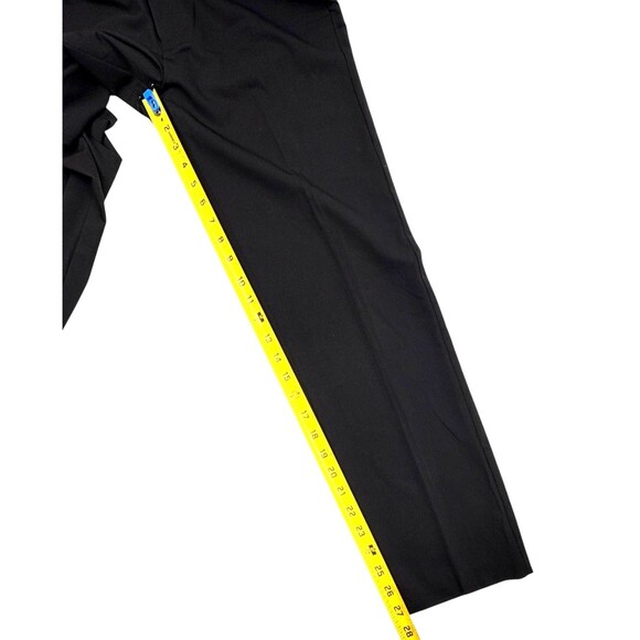 NWT Izod Boys Black Flat Front Stretch Dress Pants Slacks Uniform 14 Regular - Picture 7 of 13